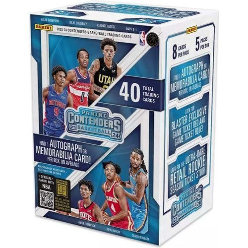 2023-24 NBA Panini Contenders Basketball Trading Card Blaster Box