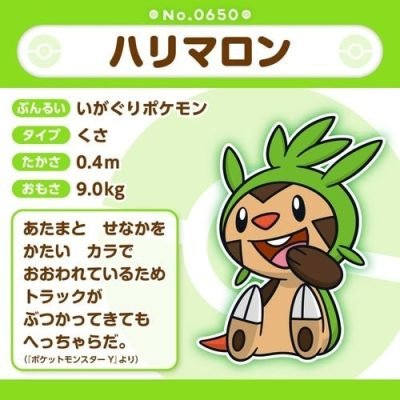 Chespin #650 - Pokémon Centre Fit Plush — product image 5