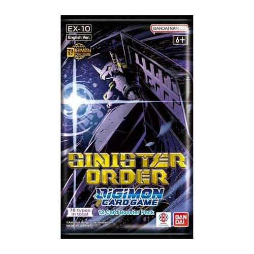 Digimon Card Game: Extra Booster Pack – Sinister Order [EX10]
