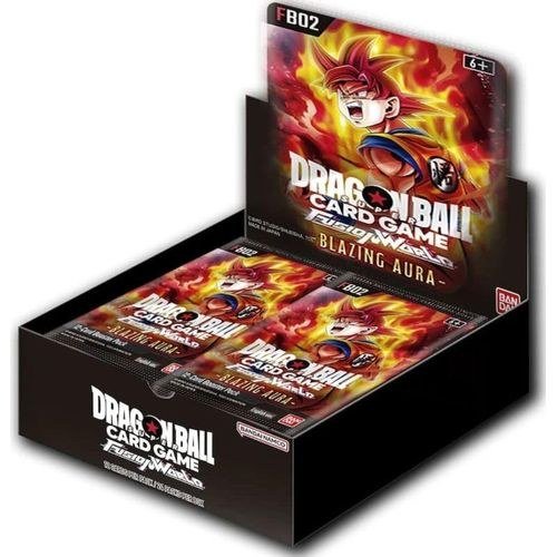 Dragon Ball Super Card Game - Fusion World - Blazing Aura [FB02] Booster Box
