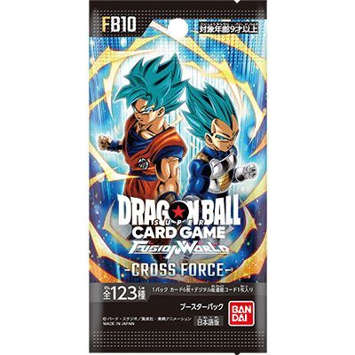 Dragon Ball Super Card Game - Fusion World - Cross Force [FB10] Booster Pack