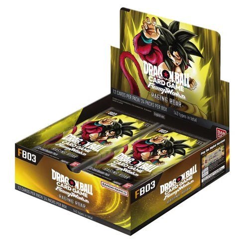 Dragon Ball Super Card Game - Fusion World - Raging Roar [FB03] Booster Box
