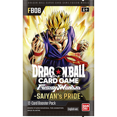 Dragon Ball Super Card Game - Fusion World - Saiyan's Pride [FB08] Booster Pack