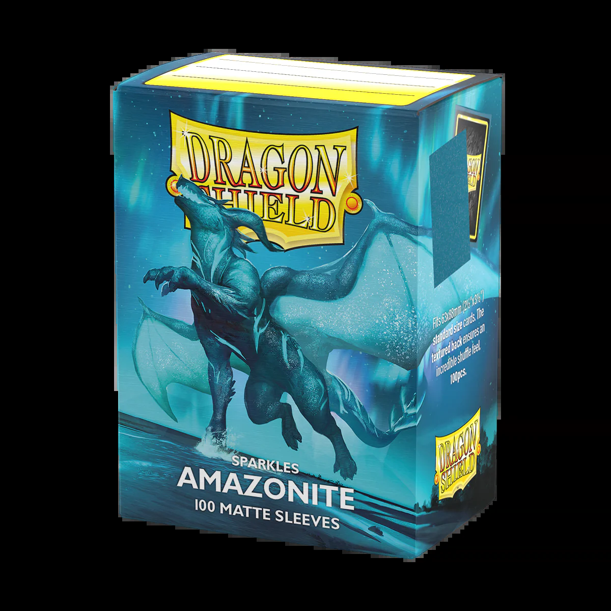 Dragon Shield - Matte – Sparkles: Amazonite