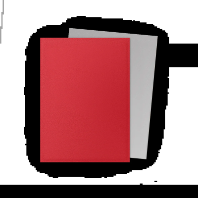 Dragon Shield: Sleeves – Matte Dual – Crimson & Silver — product image 3
