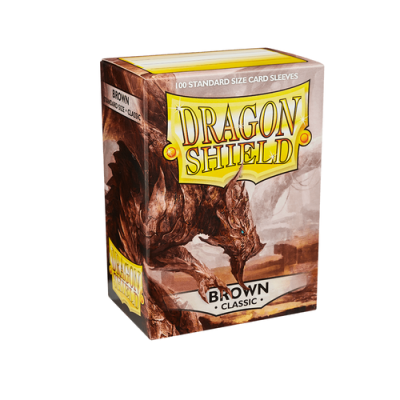 Dragon Shield - Standard Classic Brown Sleeves 100 pack — product image 1