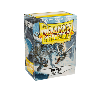 Dragon Shield - Standard Classic Silver Sleeves 100 pack — product image 1