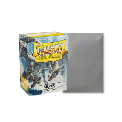Dragon Shield - Standard Classic Silver Sleeves 100 pack — product image 2