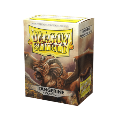 Dragon Shield - Standard Classic Tangerine Sleeves 100 pack — product image 1