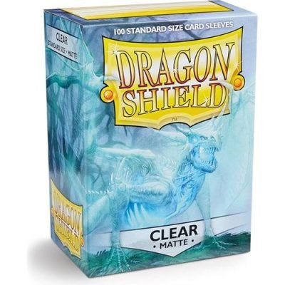 Dragon Shield - Standard Clear Matte Sleeves 100 pack — product image 1