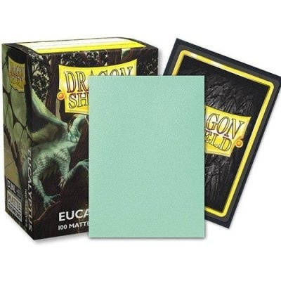 Dragon Shield - Standard Dual Matte Eucalyptus Green Sleeves 100 pack — product image 3