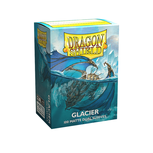 Dragon Shield - Standard Dual Matte Glacier Sleeves 100 pack