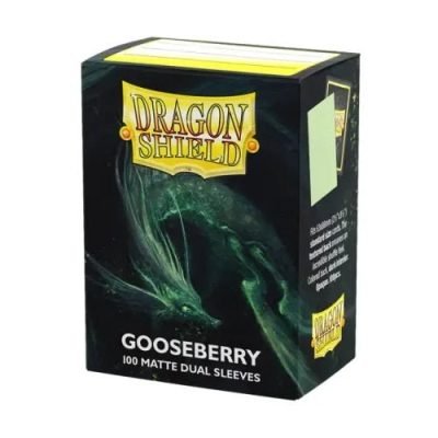 Dragon Shield - Standard Dual Matte Gooseberry Sleeves 100 pack — product image 1