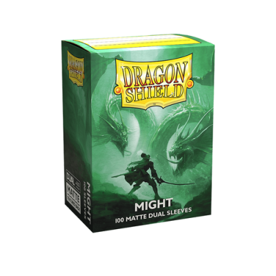 Dragon Shield - Standard Dual Matte Might Sleeves 100 pack — product image 1