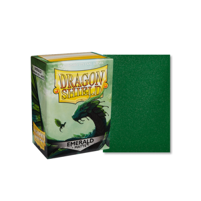 Dragon Shield - Standard Emerald Matte Sleeves 100 pack — product image 3
