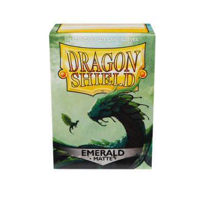 Dragon Shield - Standard Emerald Matte Sleeves 100 pack — product image 4