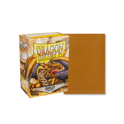 Dragon Shield - Standard Gold Matte Sleeves 100 pack — product image 3