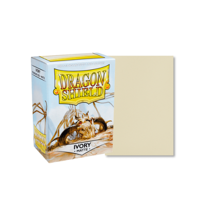 Dragon Shield - Standard Ivory Matte Sleeves 100 pack — product image 2