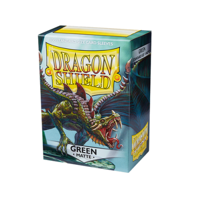 Dragon Shield - Standard Matte Green Sleeves 100 pack — product image 1