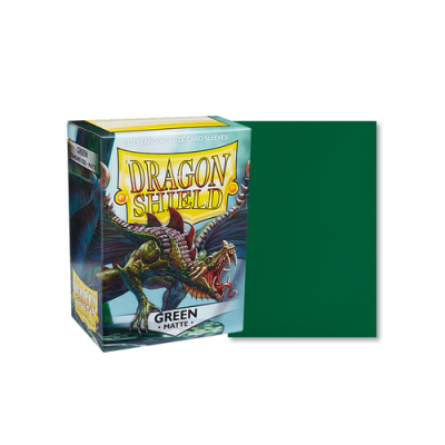 Dragon Shield - Standard Matte Green Sleeves 100 pack — product image 3