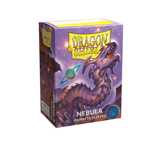 Dragon Shield - Standard Matte Nebula Purple Sleeves 100 pack