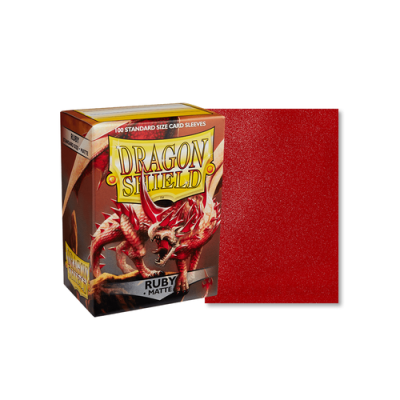 Dragon Shield - Standard Matte Ruby Sleeves 100 pack — product image 3