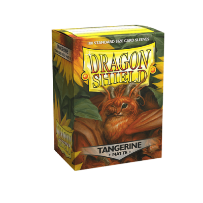 Dragon Shield - Standard Matte Tangerine Sleeves 100 pack — product image 1
