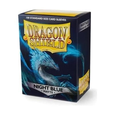 Dragon Shield - Standard Midnight Blue Matte Sleeves 100 pack — product image 1