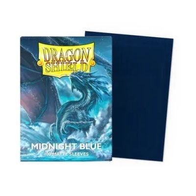 Dragon Shield - Standard Midnight Blue Matte Sleeves 100 pack — product image 2