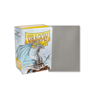 Dragon Shield - Standard Silver Matte Sleeves 100 pack — product image 3