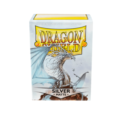 Dragon Shield - Standard Silver Matte Sleeves 100 pack — product image 4