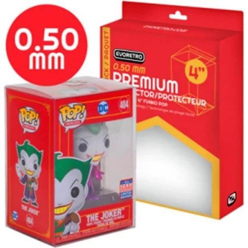 EVORETRO - Premium Funko Pop Plastic Protector - 10pc Pack