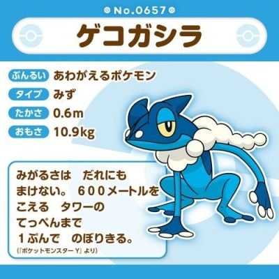Frogadier #657 - Pokémon Centre Fit Plush — product image 5