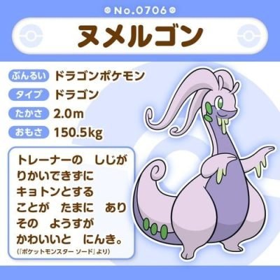 Goodra #706 - Pokémon Centre Fit Plush — product image 5
