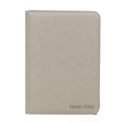 HAKI PRO - Chalk 9 Pocket Premium Trading Card Binder — product image 3