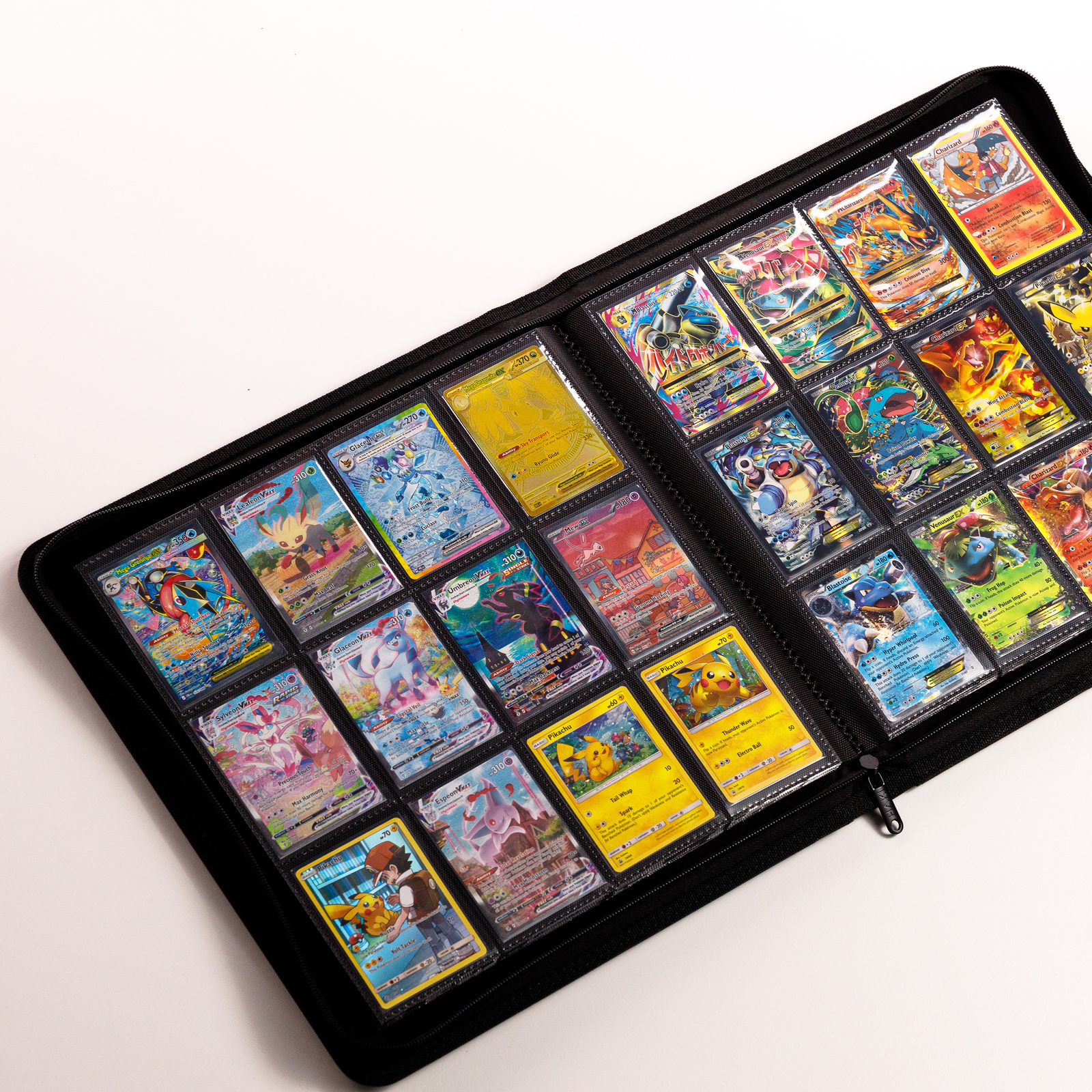 HAKI PRO - Pink 12 Pocket Premium Trading Card Binder