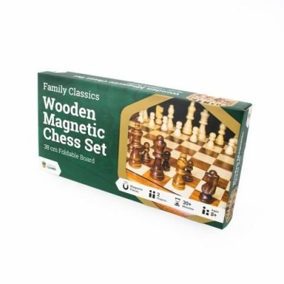 LPG Classics Wooden Magnetic Chess Set 38 cm — product image 1