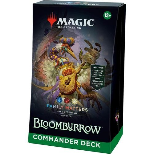 Magic The Gathering | Bloomburrow Commander Deck - Family Matters (Blue/Red/White)
