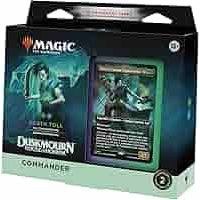 Magic The Gathering | Duskmourn: House of Horror Commander Deck - Death Toll (Black/Green))