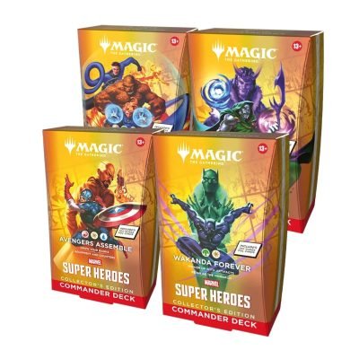 Magic The Gathering: Marvel Super Heroes - Collector Commander Deck Set — product image 1