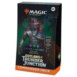 Magic The Gathering | Outlaws of Thunder Junction Commander Deck - Grand Larceny (Black/Green/Blue)
