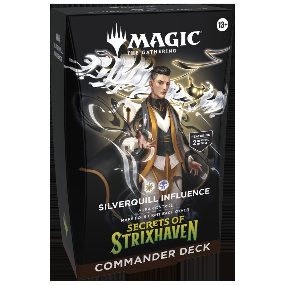 Magic The Gathering: Secrets of Strixhaven - Commander Deck - Silverquill Influence