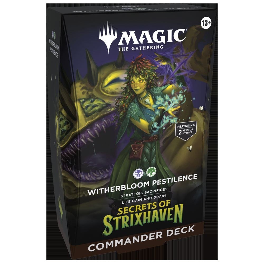 Magic The Gathering: Secrets of Strixhaven - Commander Deck - Witherbloom Pestilence