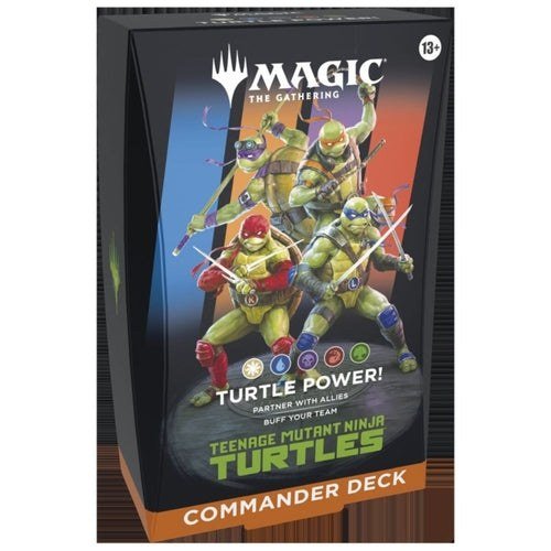Magic The Gathering | Teenage Mutant Ninja Turtles - Commander Deck - Turtle Power