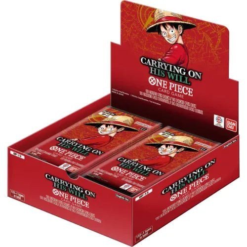 One Piece Card Game: Carrying On His Will OP-13 Booster Box - English