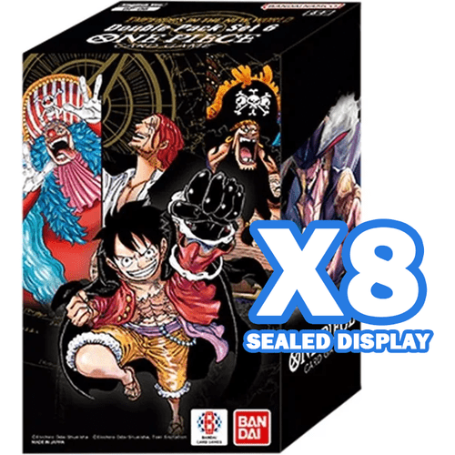 One Piece Card Game - Double Pack Set Vol.6 [DP-06] x8 Sealed Display
