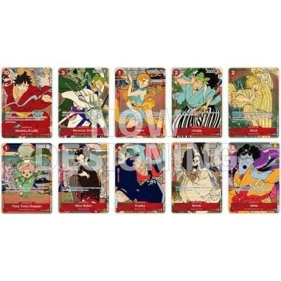One Piece Card Game - English 1st Anniversary Set — product image 4