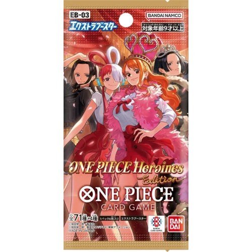 One Piece Card Game - Heroines Edition EB-03 Booster Pack [Japanese]