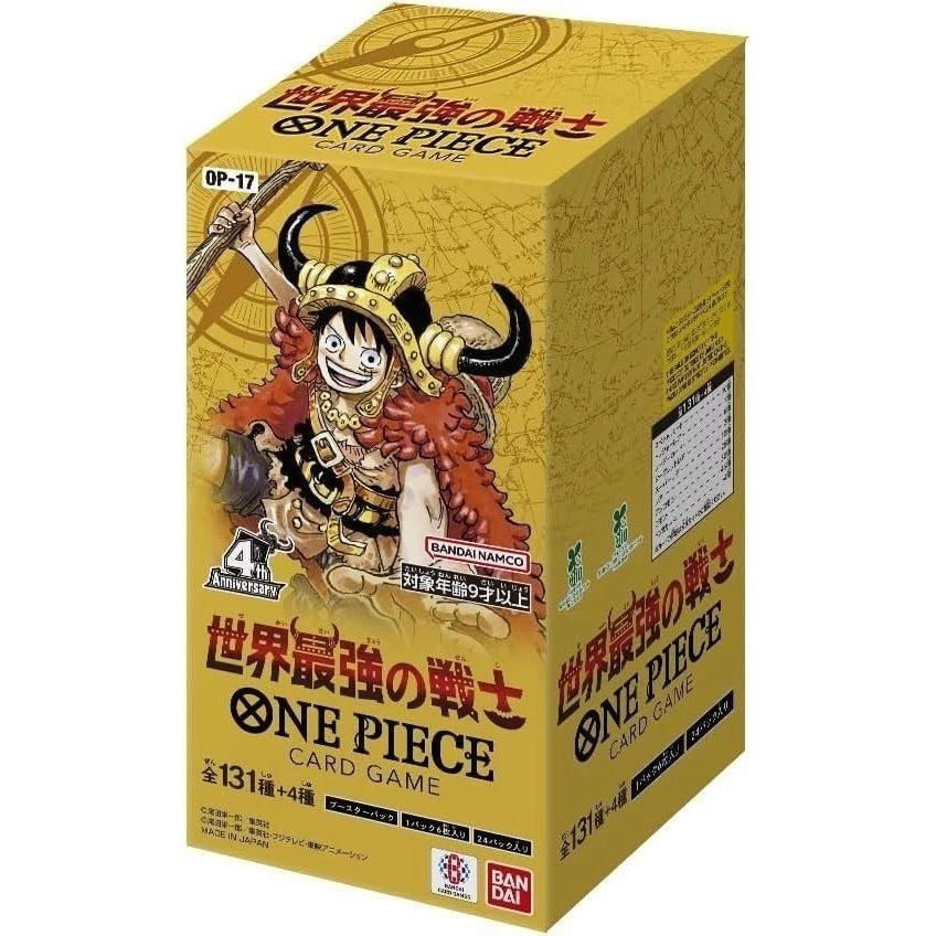 One Piece Card Game - OP-17: The Worlds Strongest Warriors Booster Box [Japanese]