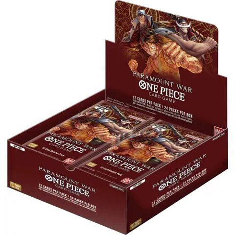 One Piece Card Game - Paramount War OP-02 Booster Box Sealed Case (12 Boxes)